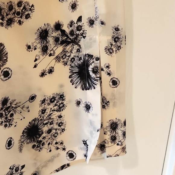 CLUB MONACO SILK BLOUSE - Picture 6 of 10